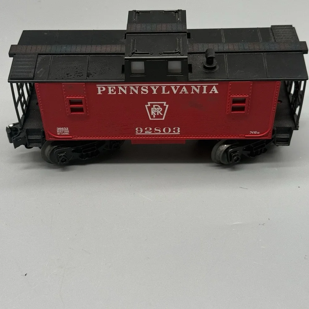 Lionel 36632 Pennsylvania PRR N6B Lighted Caboose 92803 O Gauge Train Car Untest